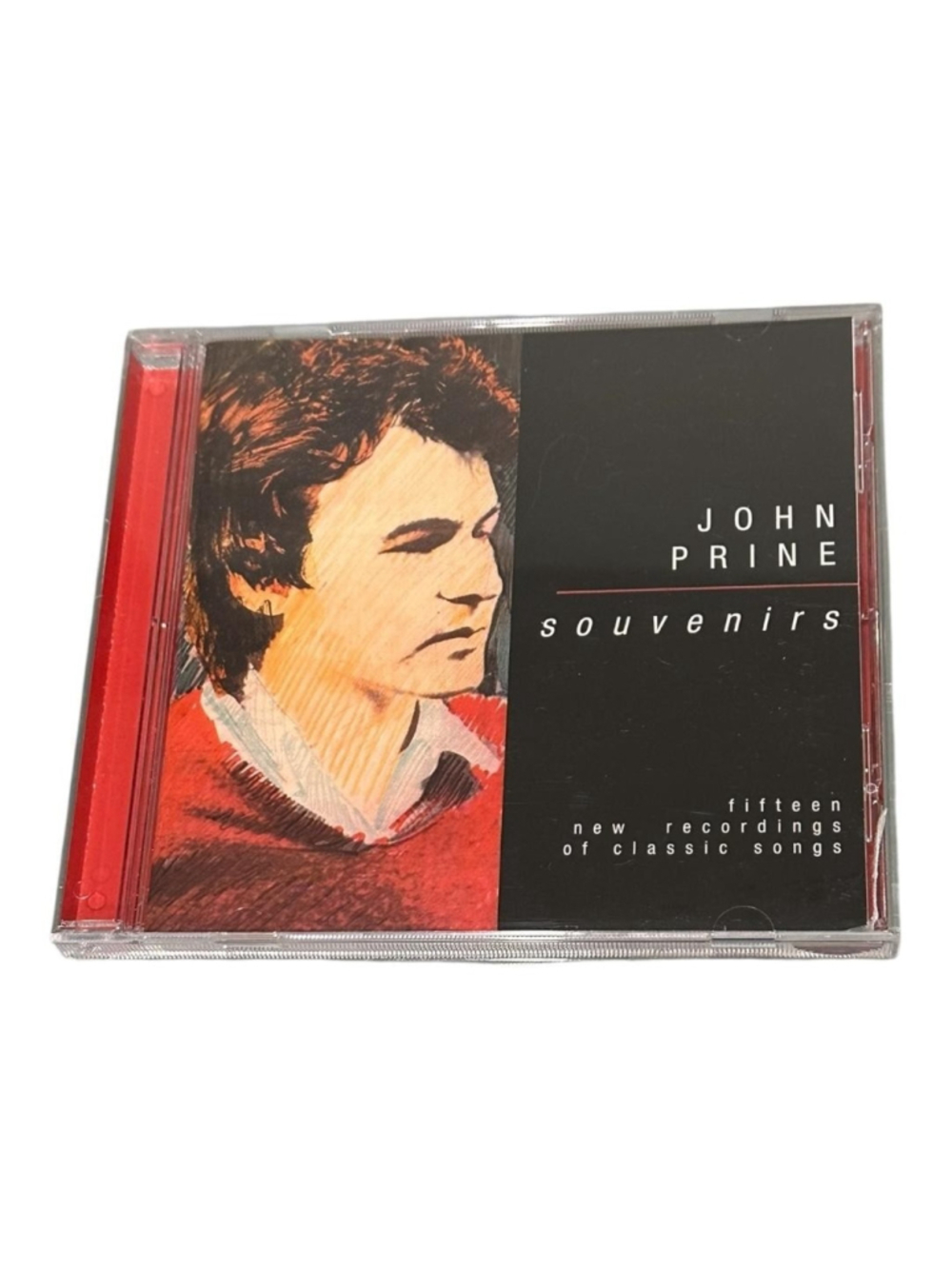 John Prine CD Souvenirs 2000 Album Country Folk Singer-Songwriter Red Comp